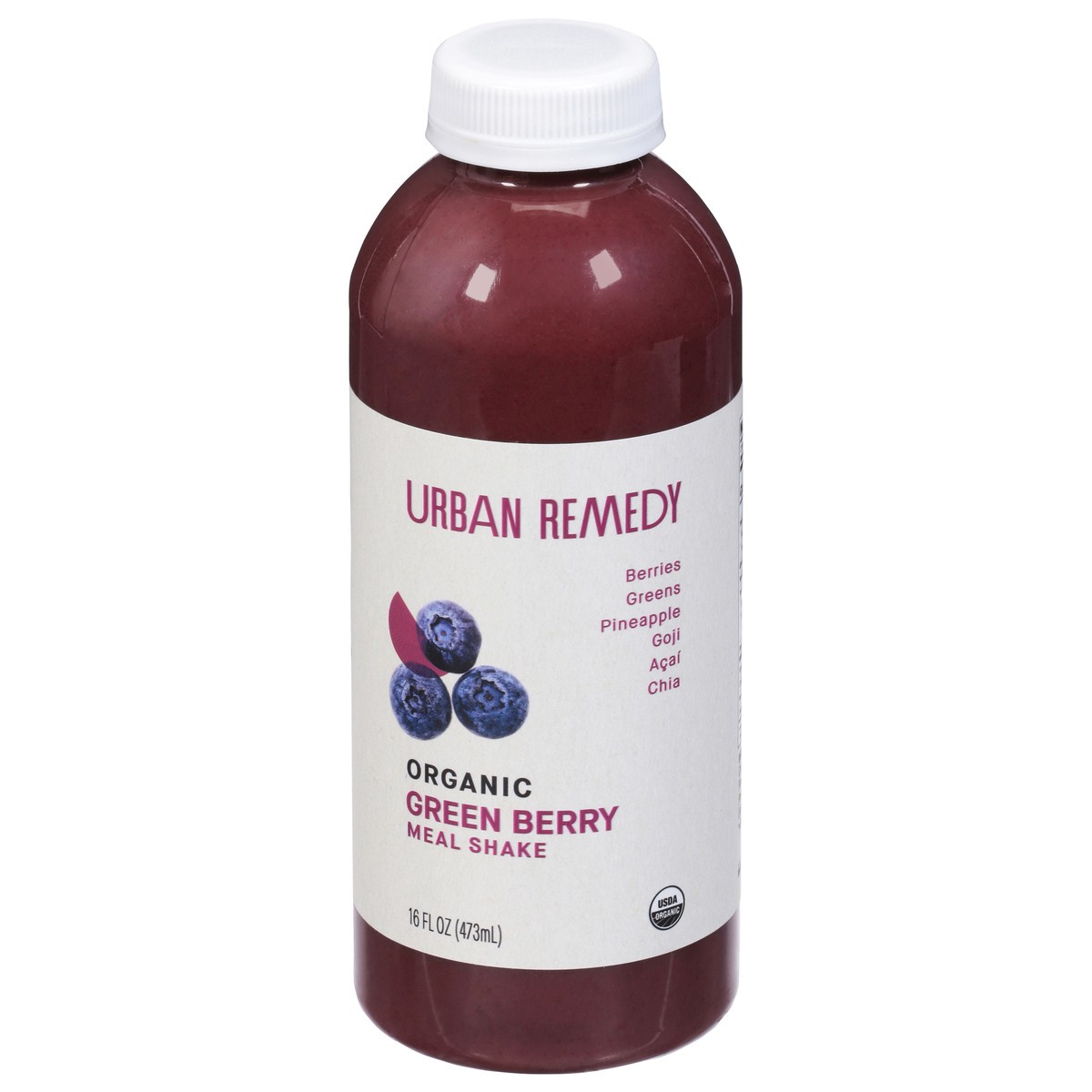 slide 1 of 1, Urban Remedy Organic Green Berry Meal Shake 16 fl oz, 16 fl oz