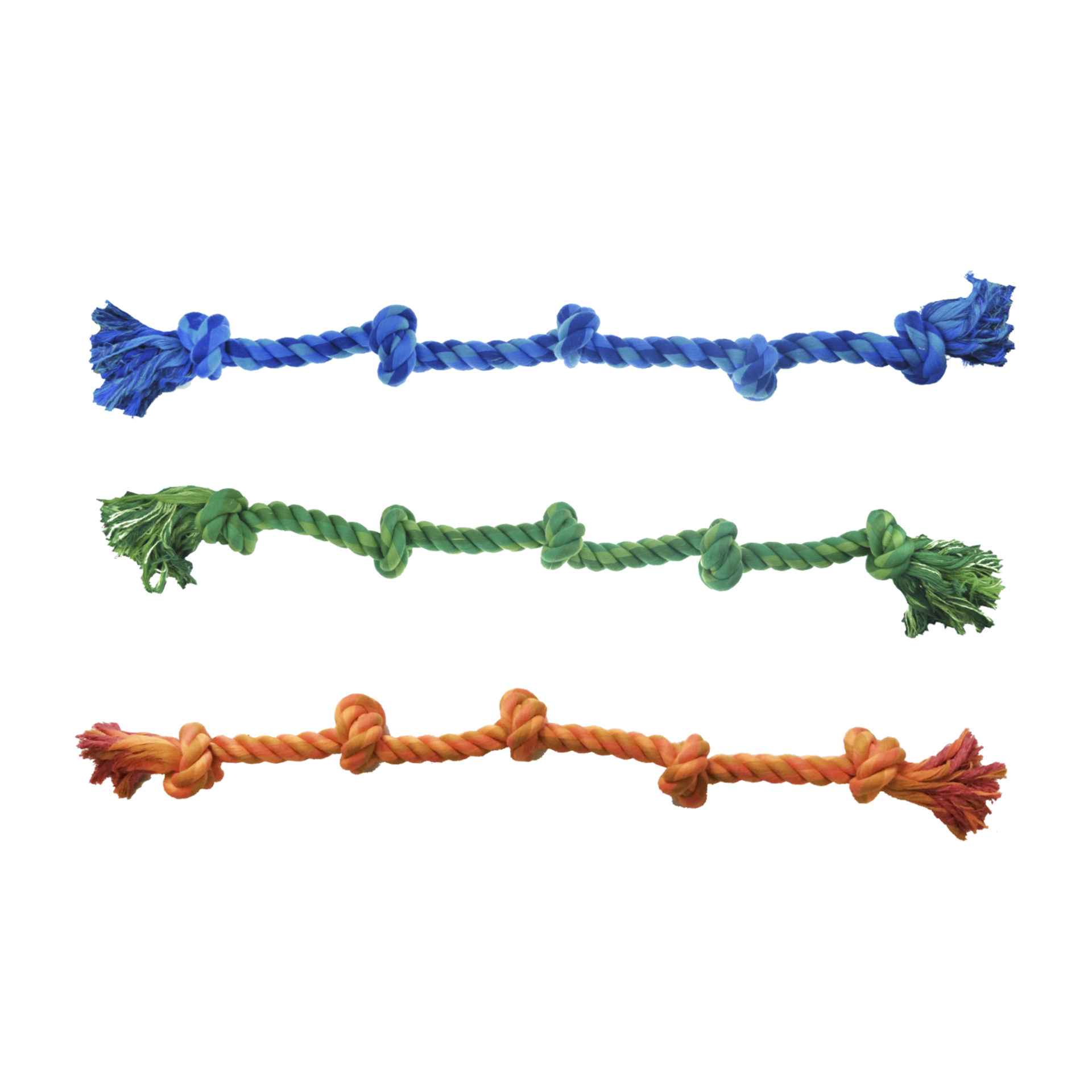 slide 1 of 1, Meijer 5 Knot Rope Tug Dog Toy, Extra Large, 34", XL 34"    