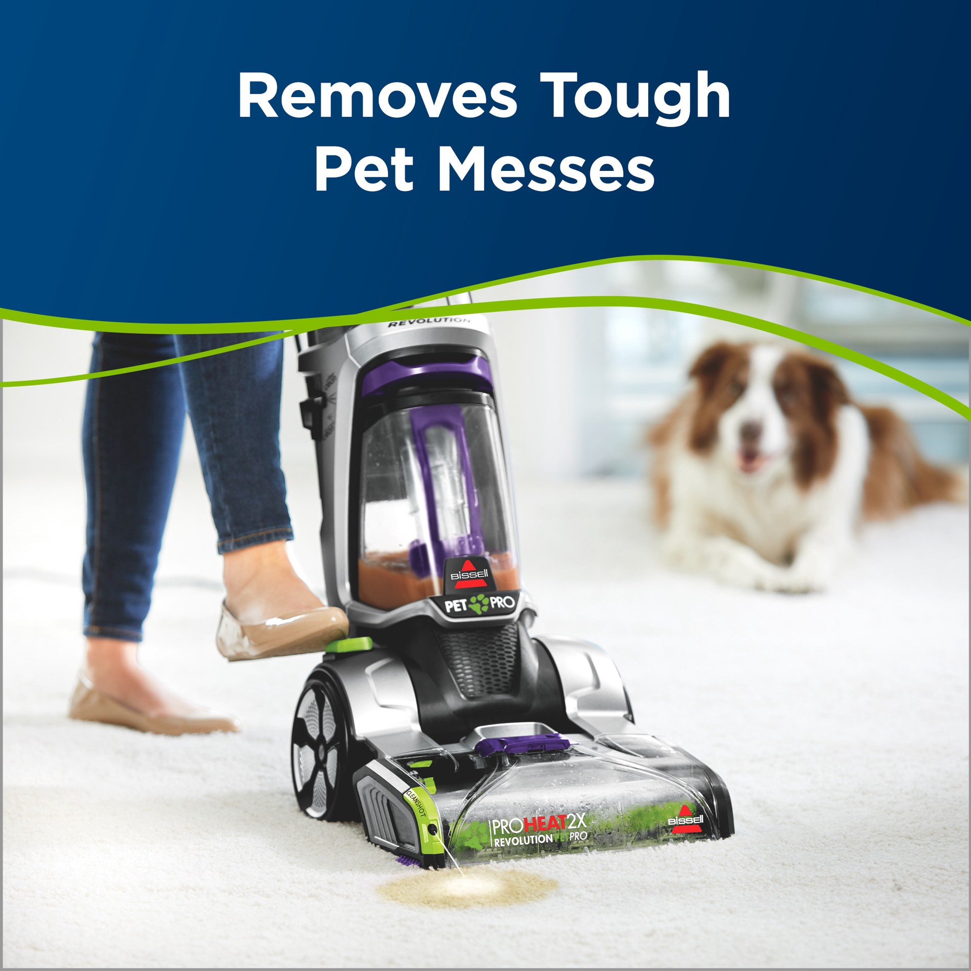 slide 6 of 6, BISSELL Pet Stain and Odor-Upright Machine Use 60 -fl oz Concentrated Steam Cleaner Chemical Solution, 1 ct
