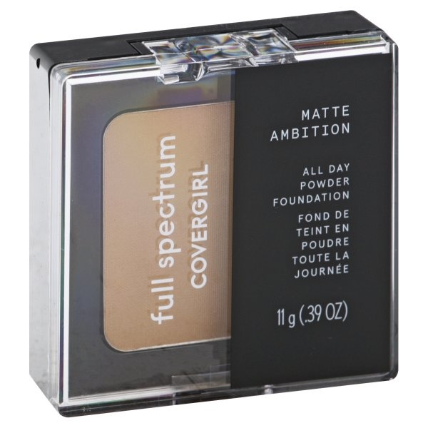 slide 1 of 1, Covergirl Matte Ambition- All Day Powder Foundation, Medium Neutral, 11 g