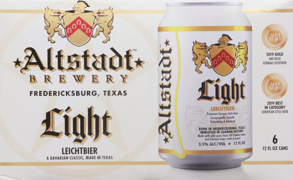 slide 6 of 11, Altstadt Brewery Light German-Style Leichtbier Premium Beer 6-12 fl oz Cans, 6 ct; 12 oz