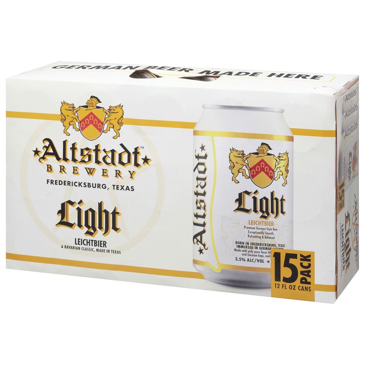 slide 5 of 11, Altstadt Brewery Light German-Style Leichtbier Premium Beer 6-12 fl oz Cans, 6 ct; 12 oz