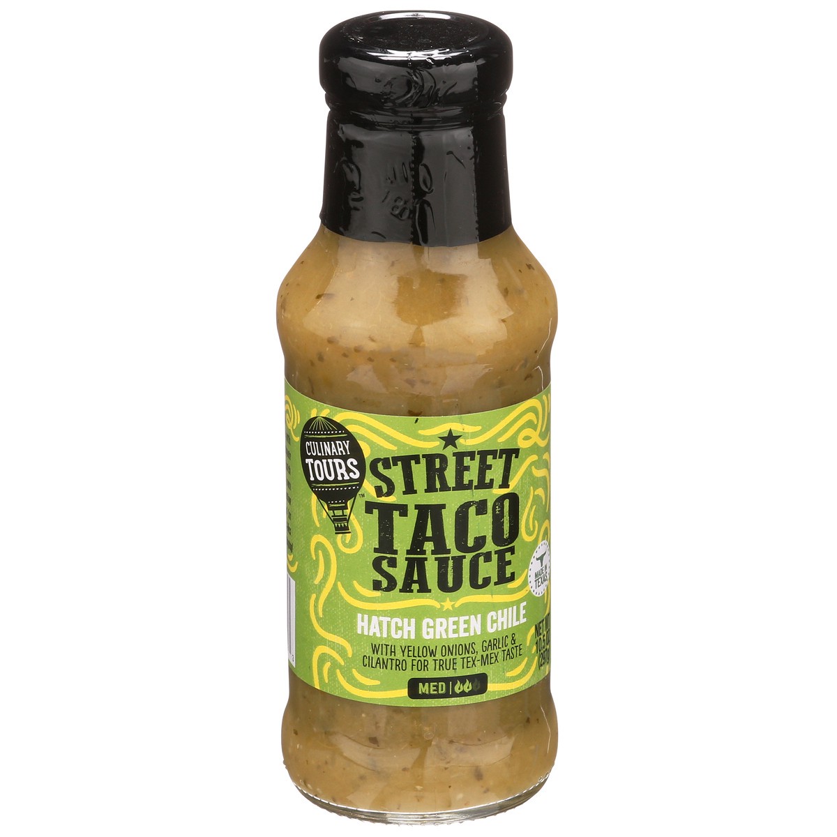 slide 2 of 9, Culinary Tours Street Taco Sauce Medium Hatch Green Chile, 10.5 oz