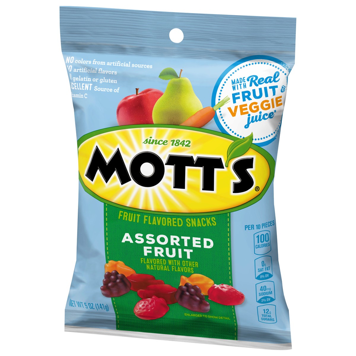 slide 3 of 13, Mott's Assorted Fruit  Flavored Snacks, 5 oz