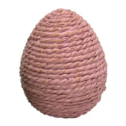 Holiday Home® Easter Woven Resin Egg - Pink