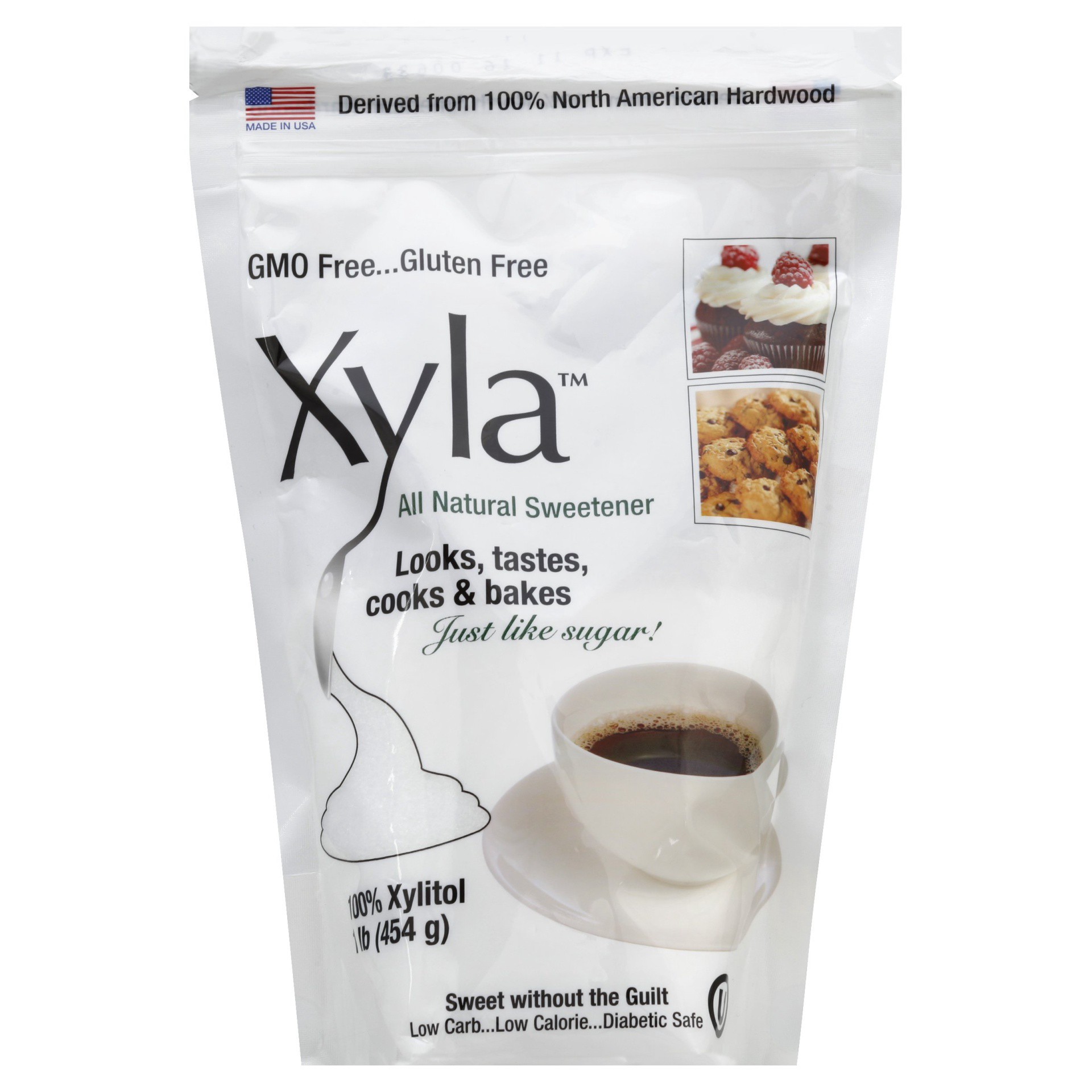 slide 1 of 2, Xyla Artificial Sweetener, 1 lb