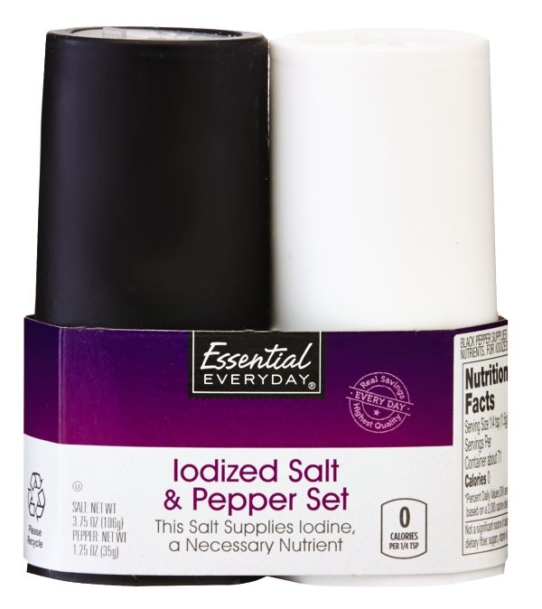 slide 1 of 1, Essential Everyday Salt & Pepper Set, 5 oz