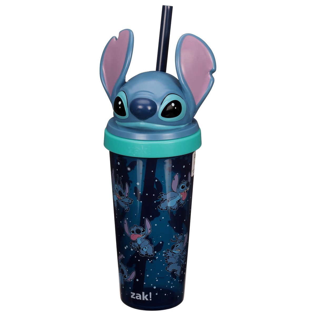 slide 3 of 4, Zak! Designs Everyday Smiles 18 oz Leak-Proof Disney Lilo-Stitch PP Super Sipper Tumbler 1 Each, 1 ct