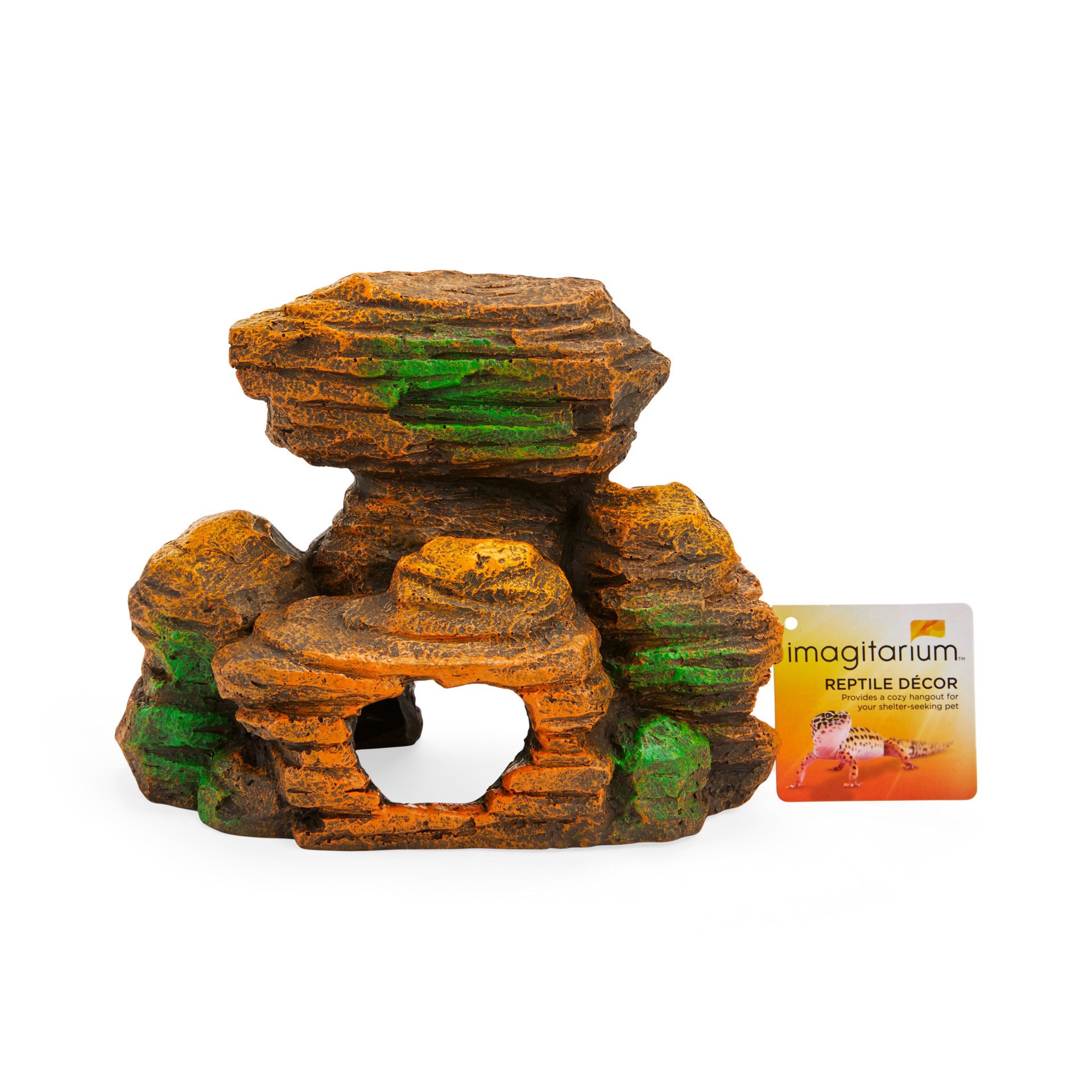 slide 1 of 1, Imagitarium Rock Pile Reptile Hideaway, 1 ct