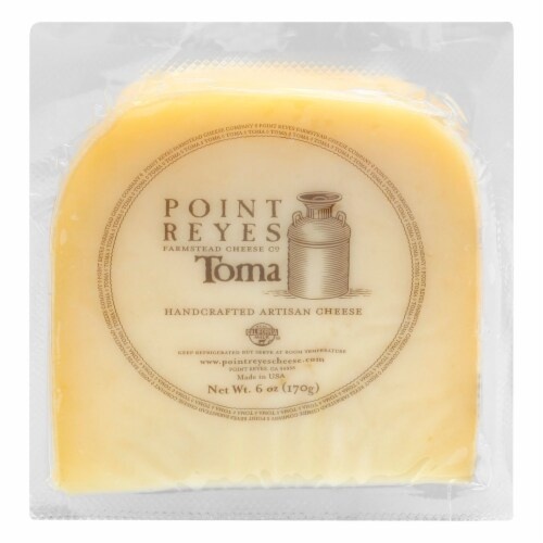 slide 1 of 1, Point Reyes Farmstead Cheese Co. Point Reyes Farmstead Toma Cheese 6 Oz., 6 oz