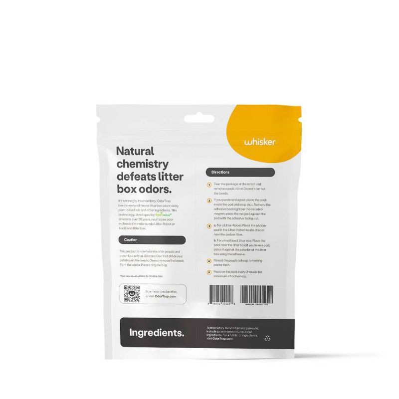 slide 4 of 5, Odortrap Litter Box Deordorizer By Whisker - 6 Pack, 6 ct