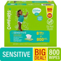 Comforts Sensitive Baby Wipes