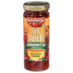 Bella Sun Luci Sun Dried Julienne Cut Tomatoes in Premium Oil with Italian Herbs - 8.5 oz
