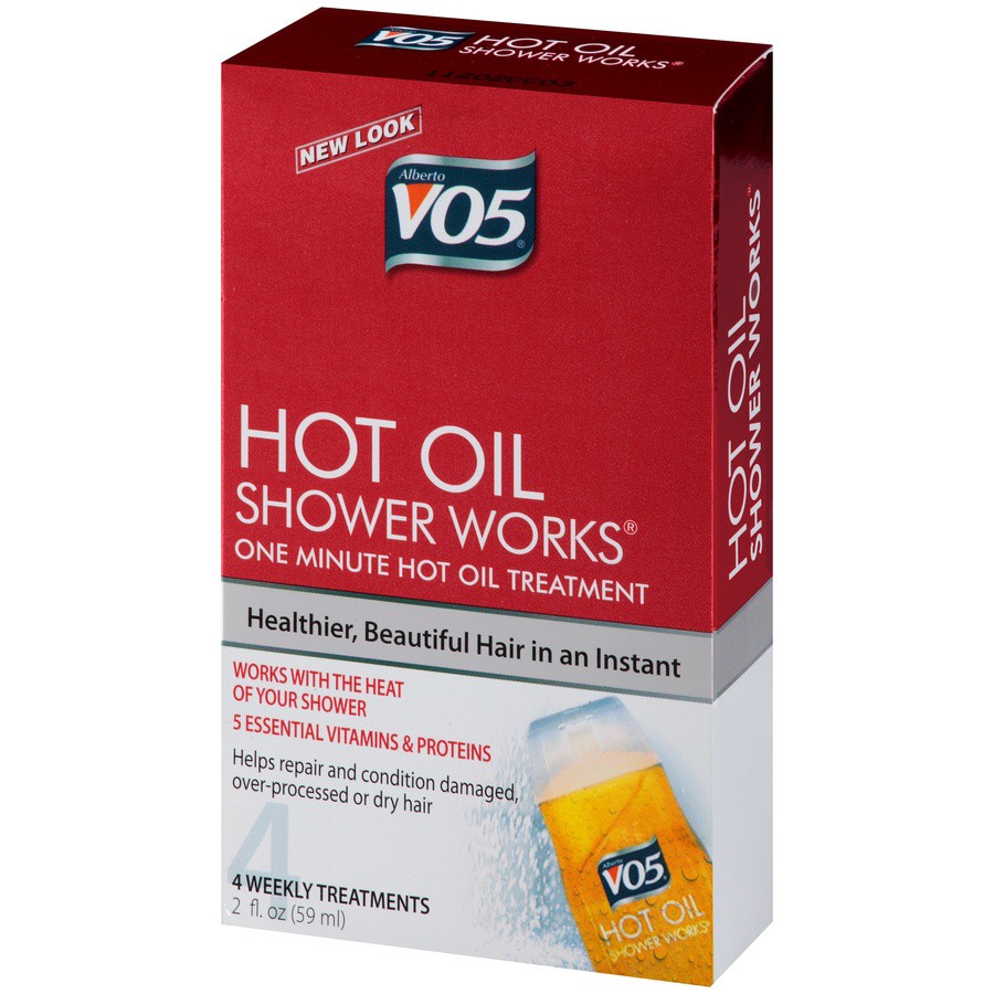 slide 3 of 3, Alberto VO5 Hot Oil Shower Works, 2 fl oz