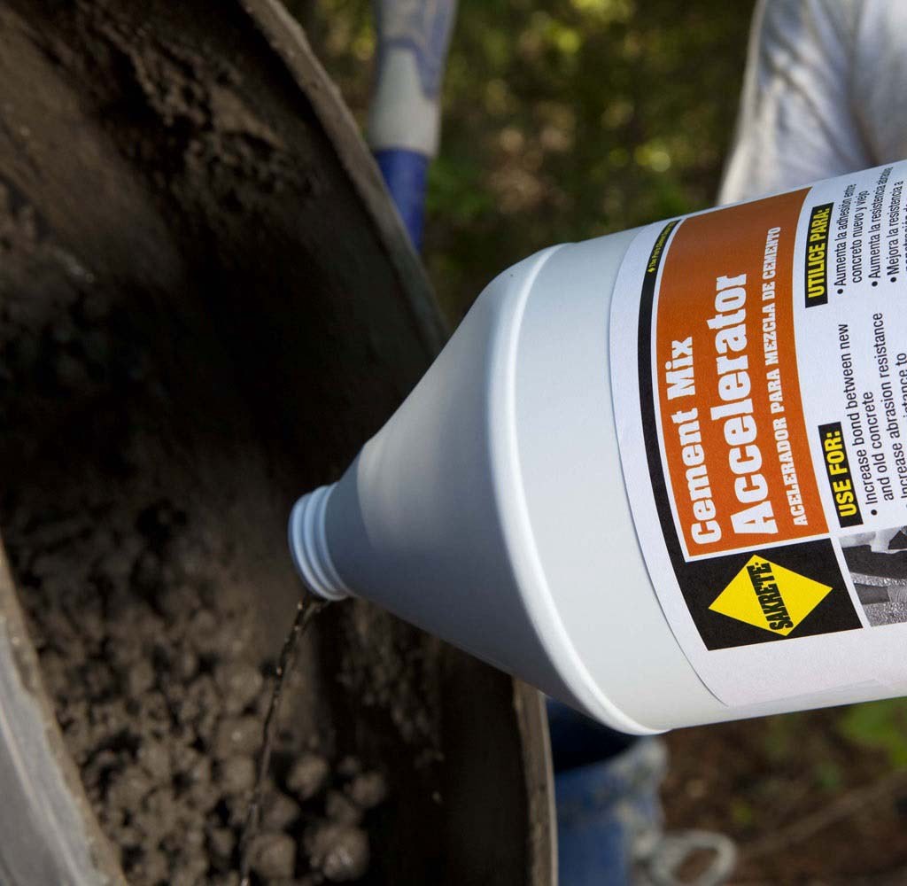 slide 2 of 2, Sakrete Accelerator 1-Gallon Gray Mix Accelerator, 1 ct