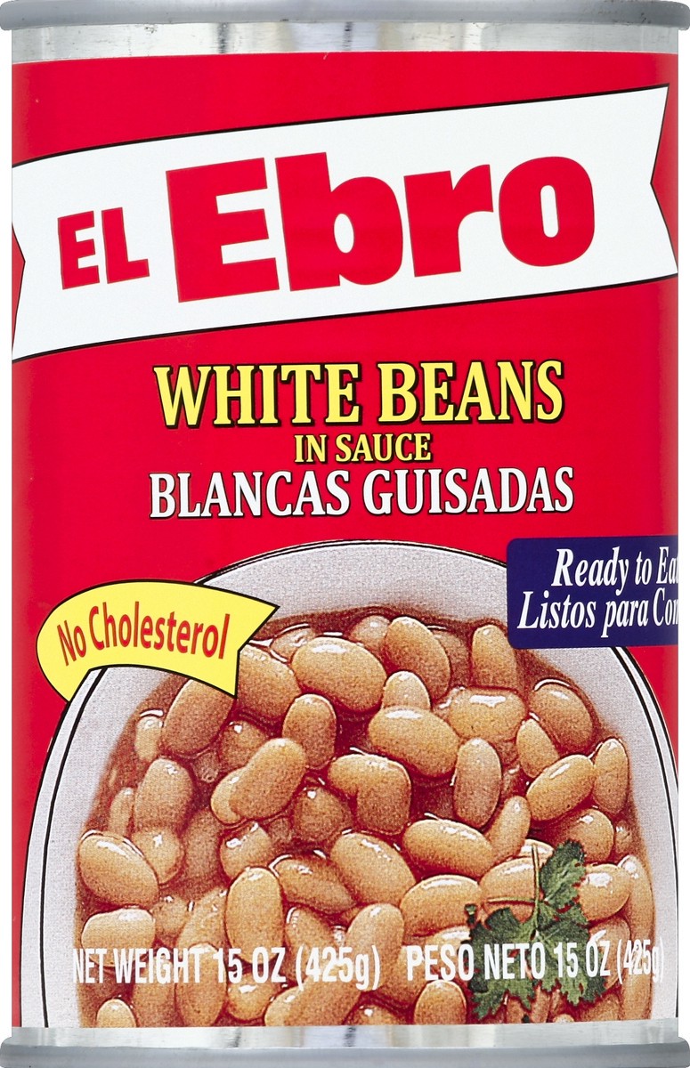 slide 1 of 3, El Ebro White Beans 15 oz, 15 oz