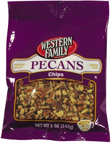 slide 1 of 1, Western Family Pecan Chips, 5 oz