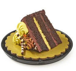Dubai Chocolate Style Cake Slice