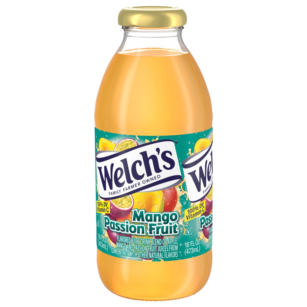 slide 4 of 5, Welch's Mango Passion Fruit Drink, On-the-Go Bottle - 16 fl oz, 16 fl oz