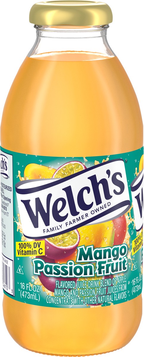 slide 2 of 5, Welch's Mango Passion Fruit Drink, On-the-Go Bottle - 16 fl oz, 16 fl oz