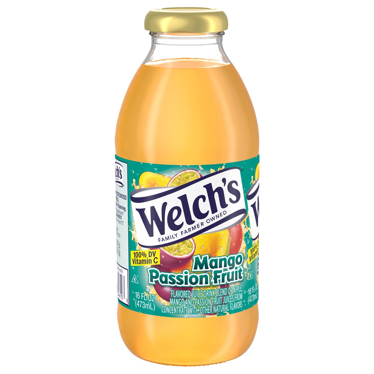 slide 1 of 5, Welch's Mango Passion Fruit Drink, On-the-Go Bottle - 16 fl oz, 16 fl oz