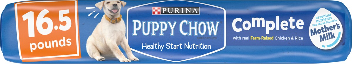 slide 7 of 9, Purina Puppy Chow High Protein Dry Puppy Food, Complete With Real Chicken, 16.5 lb