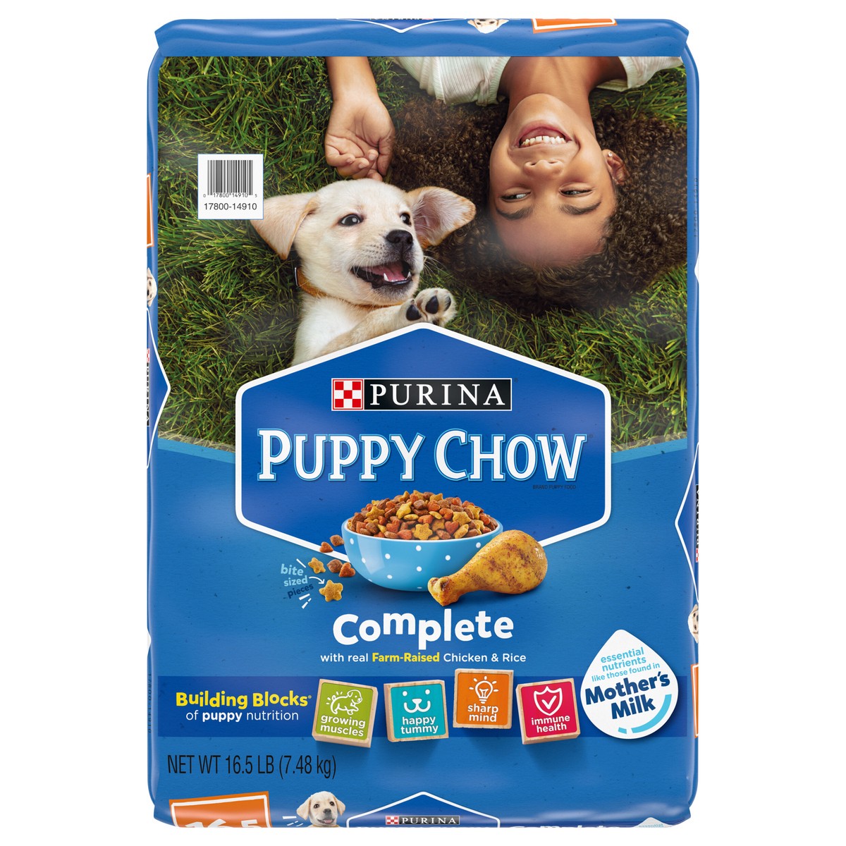 slide 1 of 9, Dog Chow Purina Puppy Chow Complete Dry Dog Food, 16.5 lb