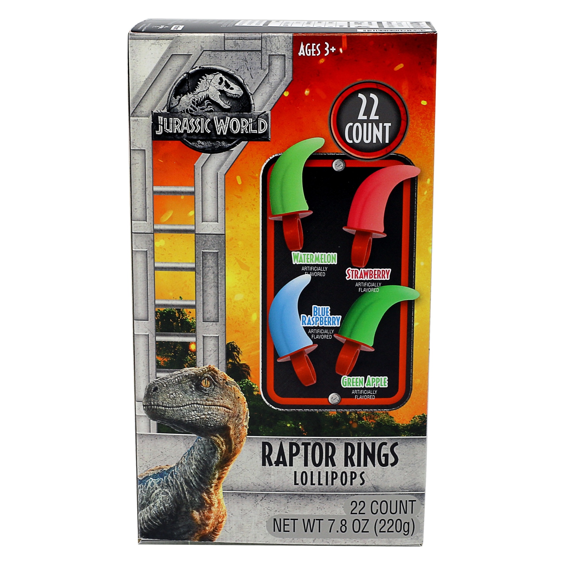 slide 1 of 1, Frankford Jurassic World Raptor Rings, 7.97 oz