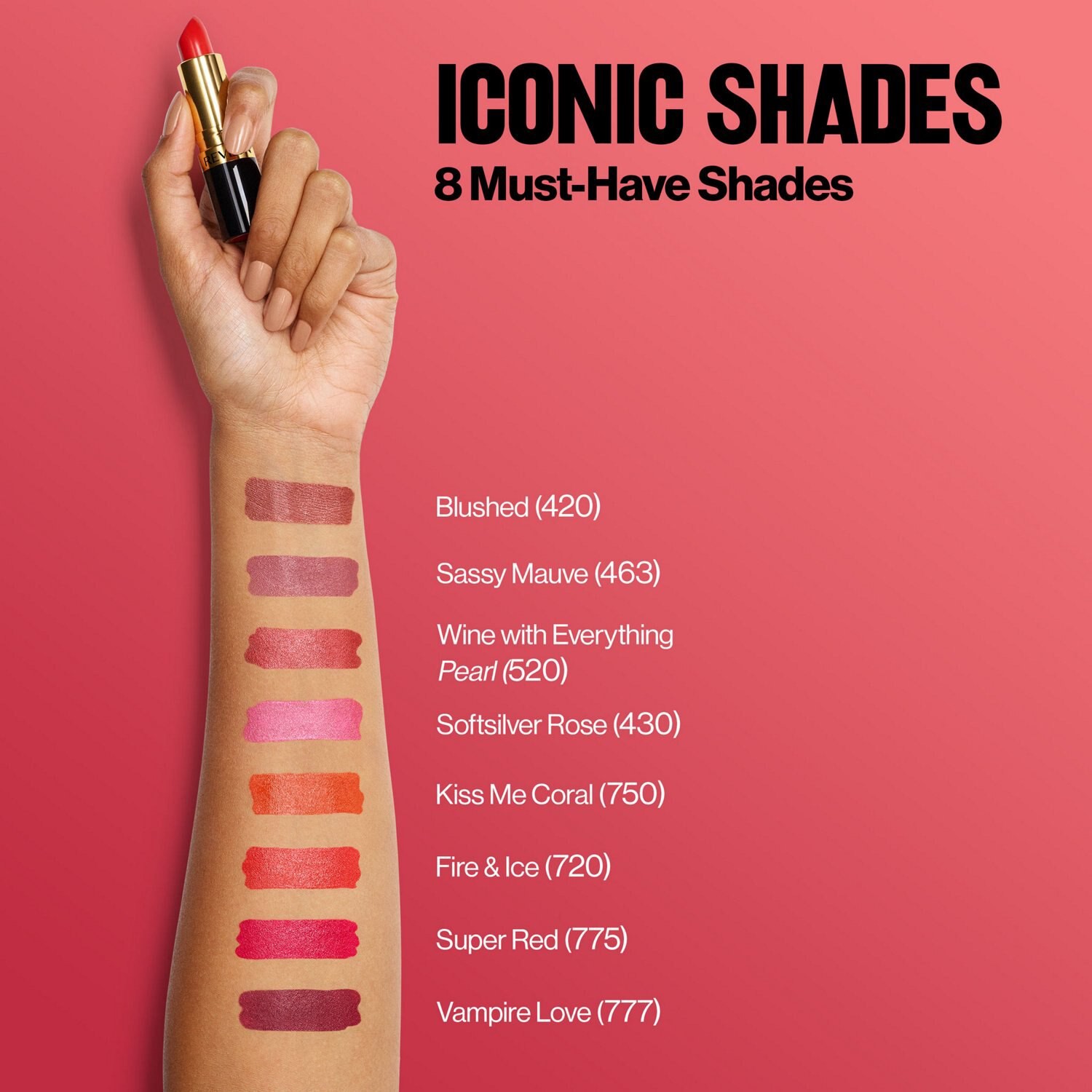 slide 3 of 7, Revlon Super Lustrous Nude Fury 756 Creme Lipstick 0.15 oz, 0.15 oz