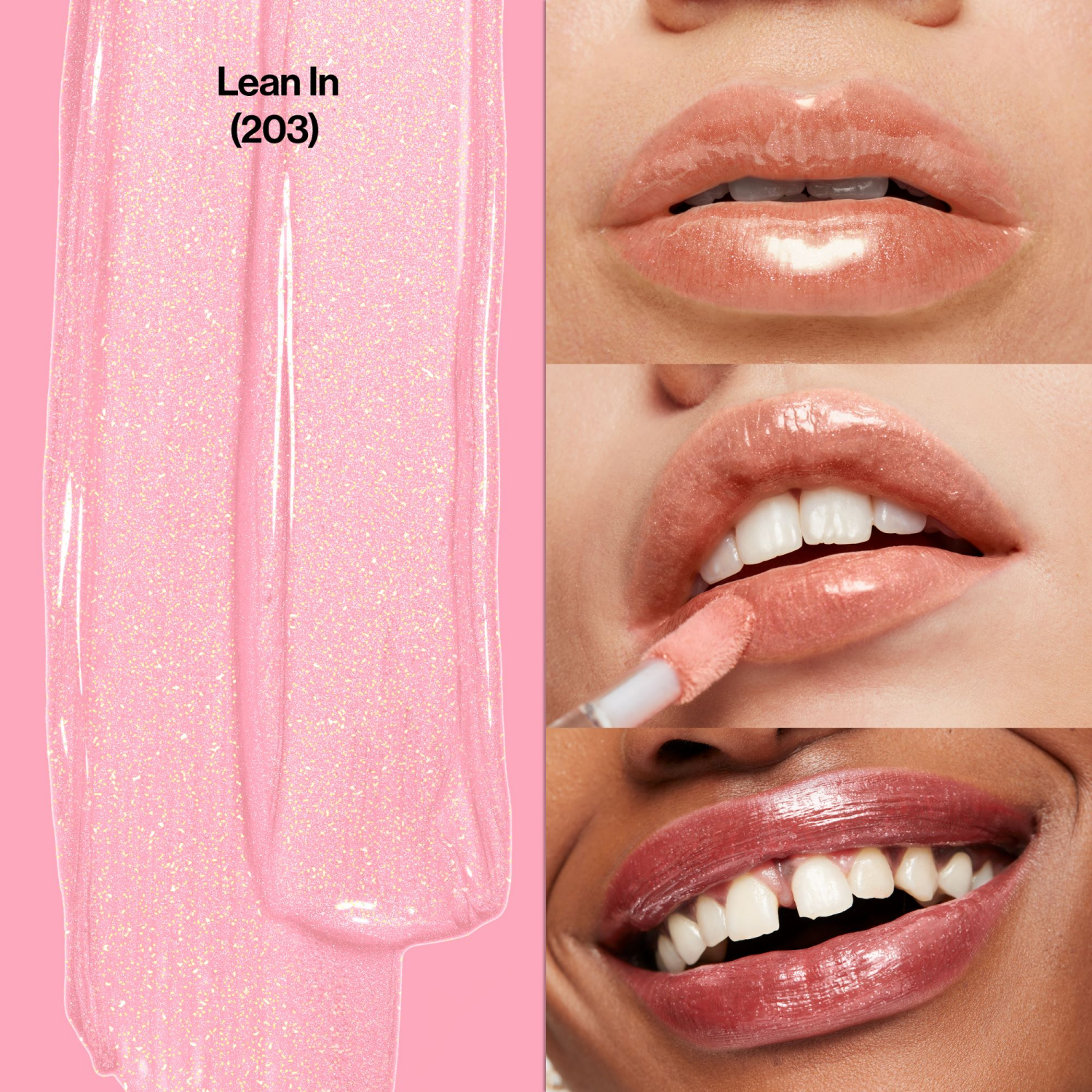 slide 5 of 5, Revlon Lean In 203 Lip Gloss 0.13 oz, 0.13 oz