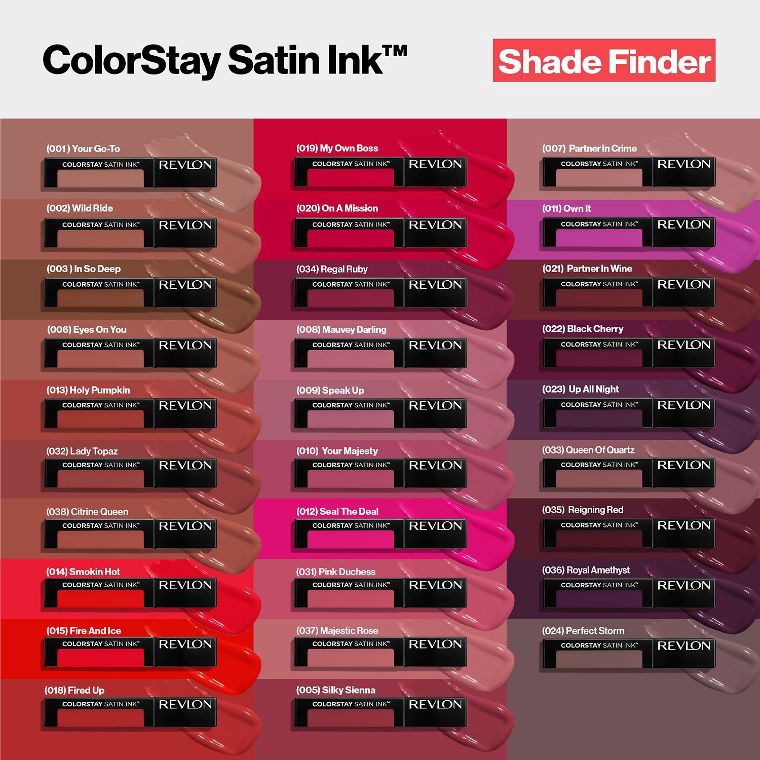 slide 8 of 8, Revlon ColorStay Satin Ink Liquid Lipstick, Speak Up, 0.17 fl oz