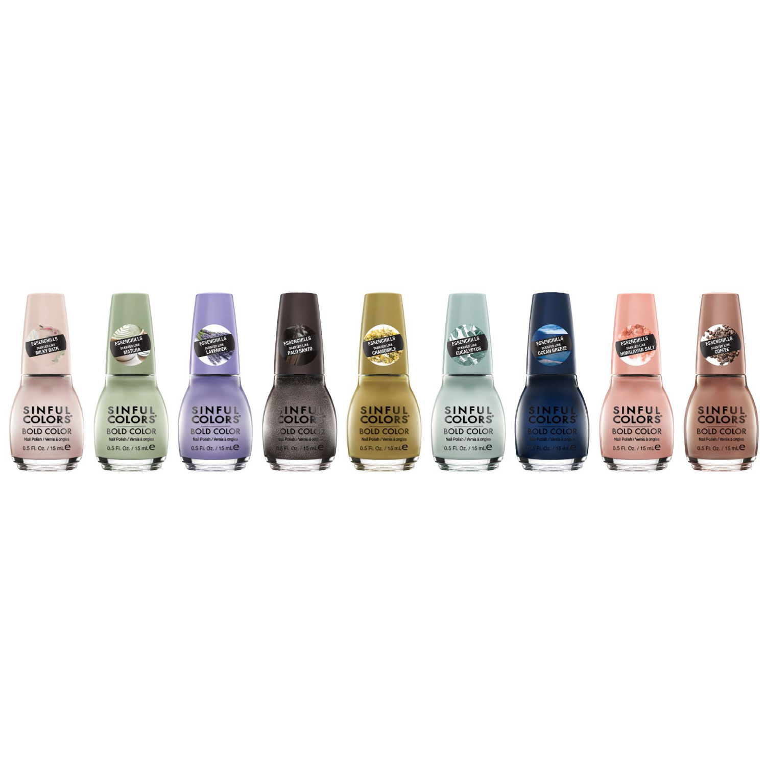 slide 4 of 4, Sinful Colors Essenchills Bold Color Eucalyptahhh Nail Polish 0.5 fl oz, 0.5 fl oz