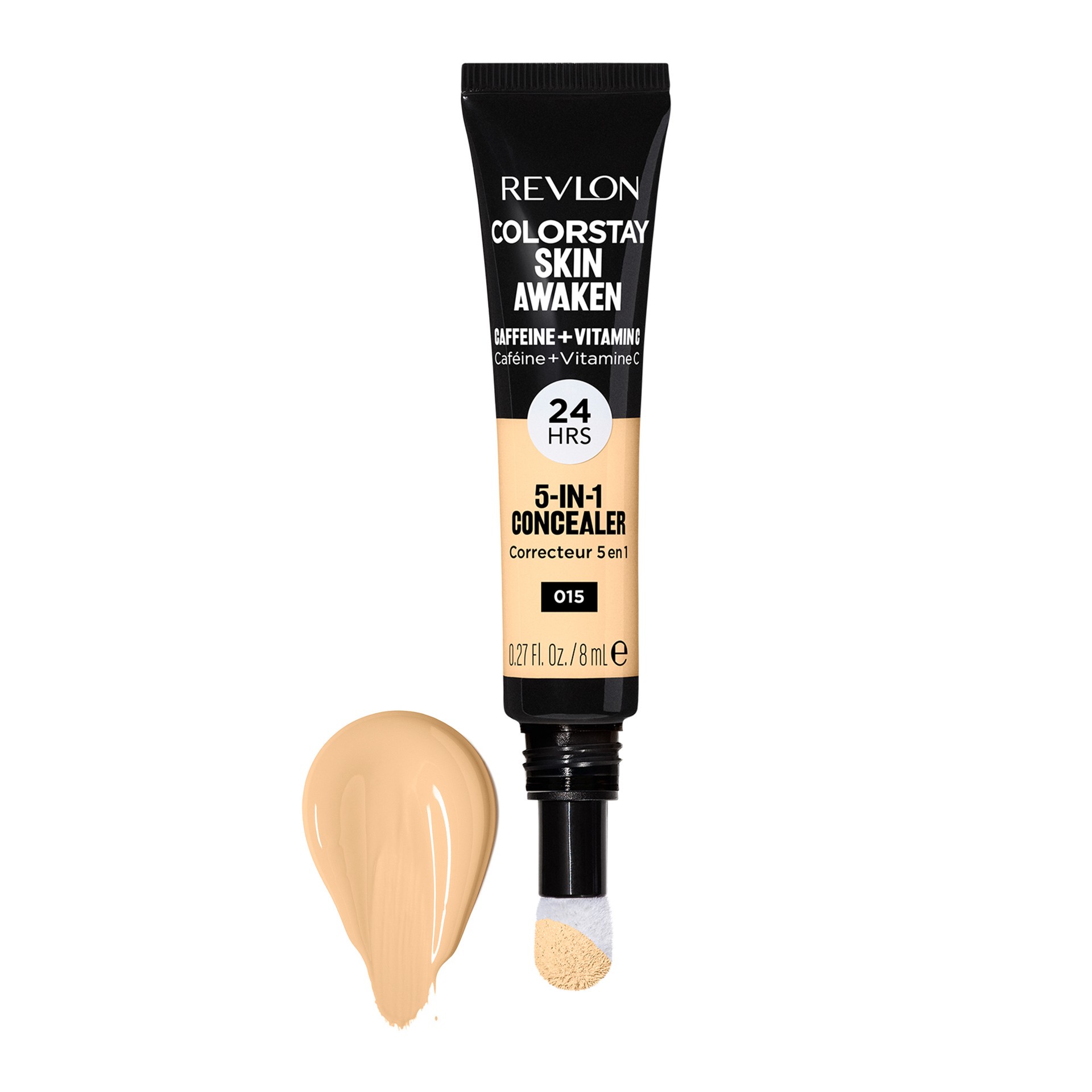 slide 4 of 5, Revlon ColorStay Skin Awaken Light 015 5-in-1 Concealer 0.27 fl oz, 0.27 fl oz