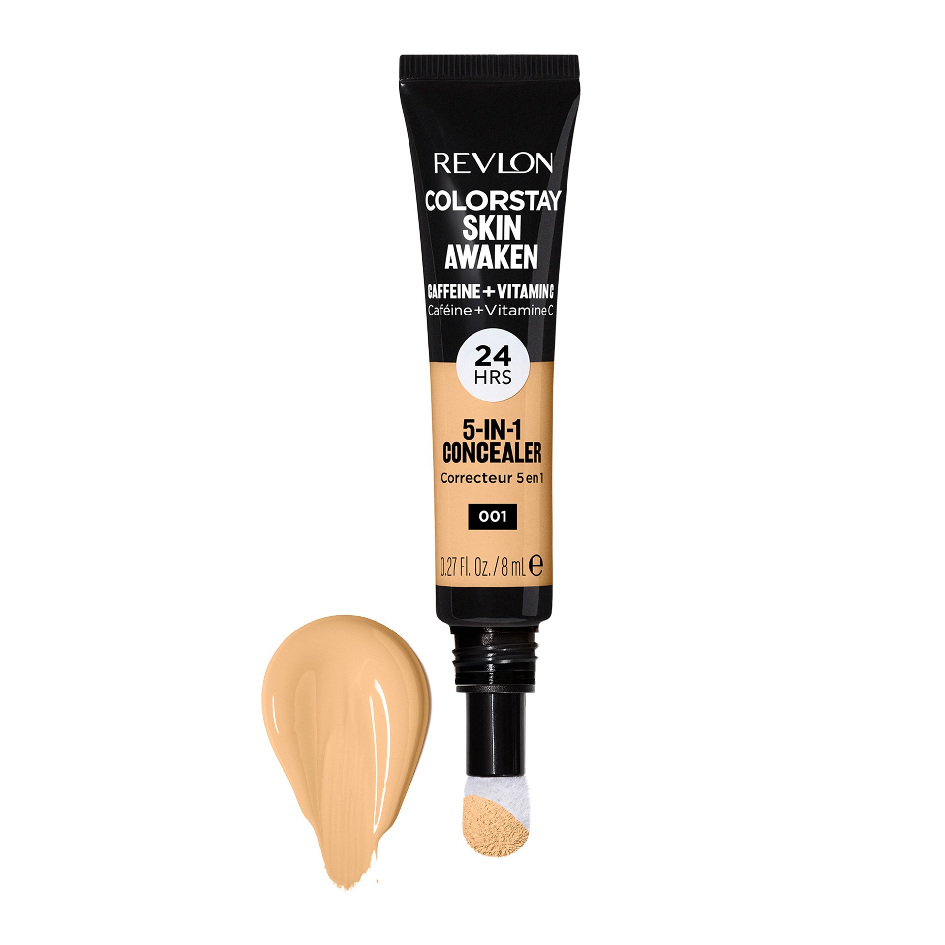 slide 4 of 9, Revlon ColorStay Skin Awaken Universal Neutralizer 001 5-in-1 Concealer 0.27 fl oz, 0.27 fl oz