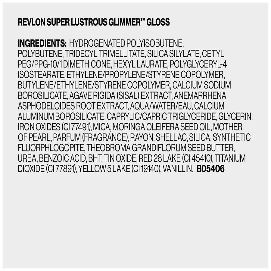 slide 4 of 5, Revlon Super Lustrous Glimmer 001 Diamond Drama Gloss 0.13 fl oz, 0.13 fl oz