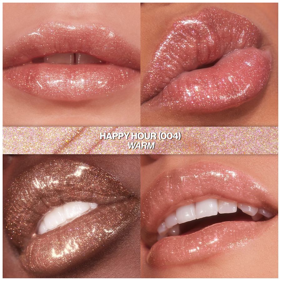 slide 4 of 5, Revlon Super Lustrous Glimmer 004 Happy Hour Gloss 0.13 fl oz, 0.13 fl oz