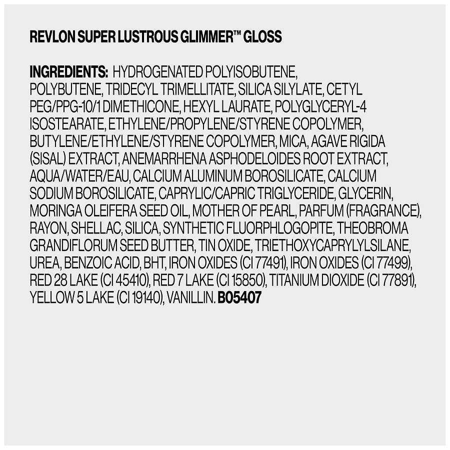 slide 2 of 5, Revlon Super Lustrous Glimmer 005 Glazed Almond Gloss 0.13 fl oz, 0.13 fl oz