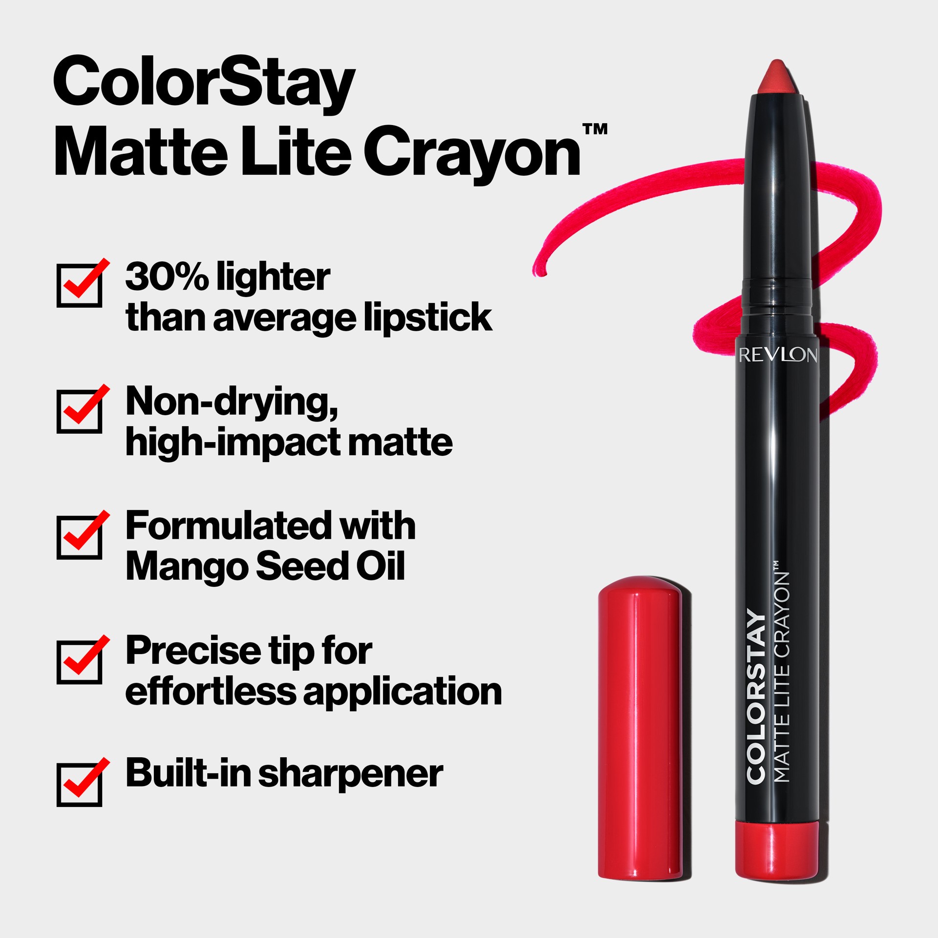 slide 2 of 2, Revlon ColorStay Mile High 007 Matte Lite Crayon 0.049 oz, 0.049 oz