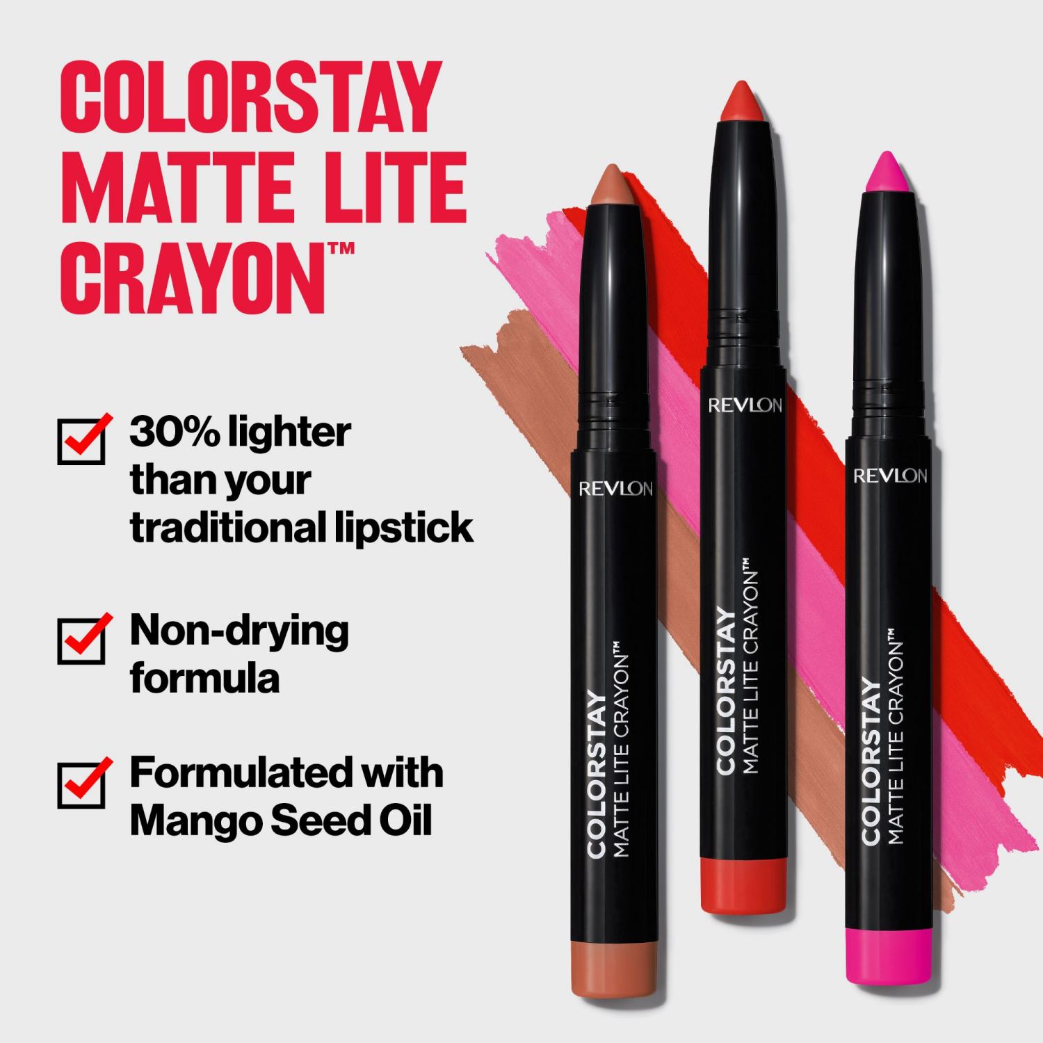 slide 7 of 8, Colorstay Matte Lite Shes Fly Lip Crayon, 1 ct