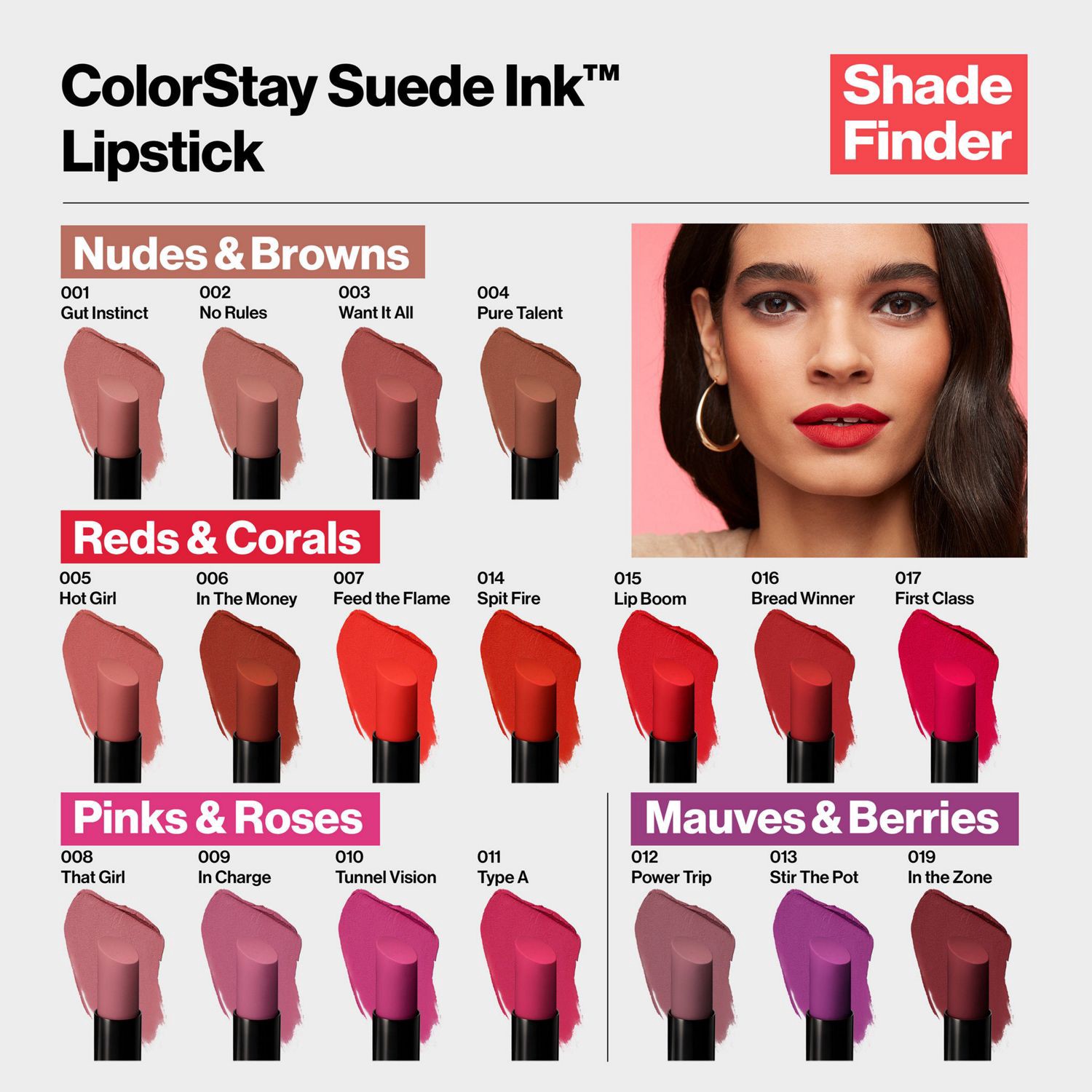 slide 6 of 7, Revlon ColorStay Suede Ink Pure Talent 004 Lipstick 0.09 oz, 1 ct
