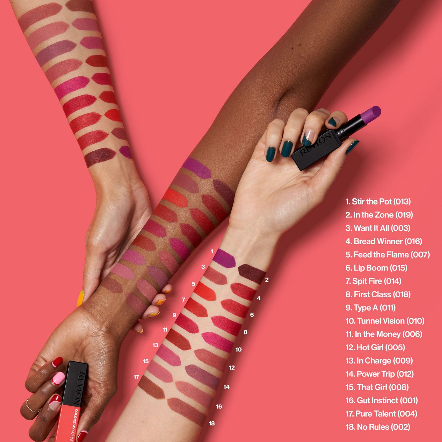 slide 10 of 11, Colorstay Suede Ink Lipstick, 1 ct