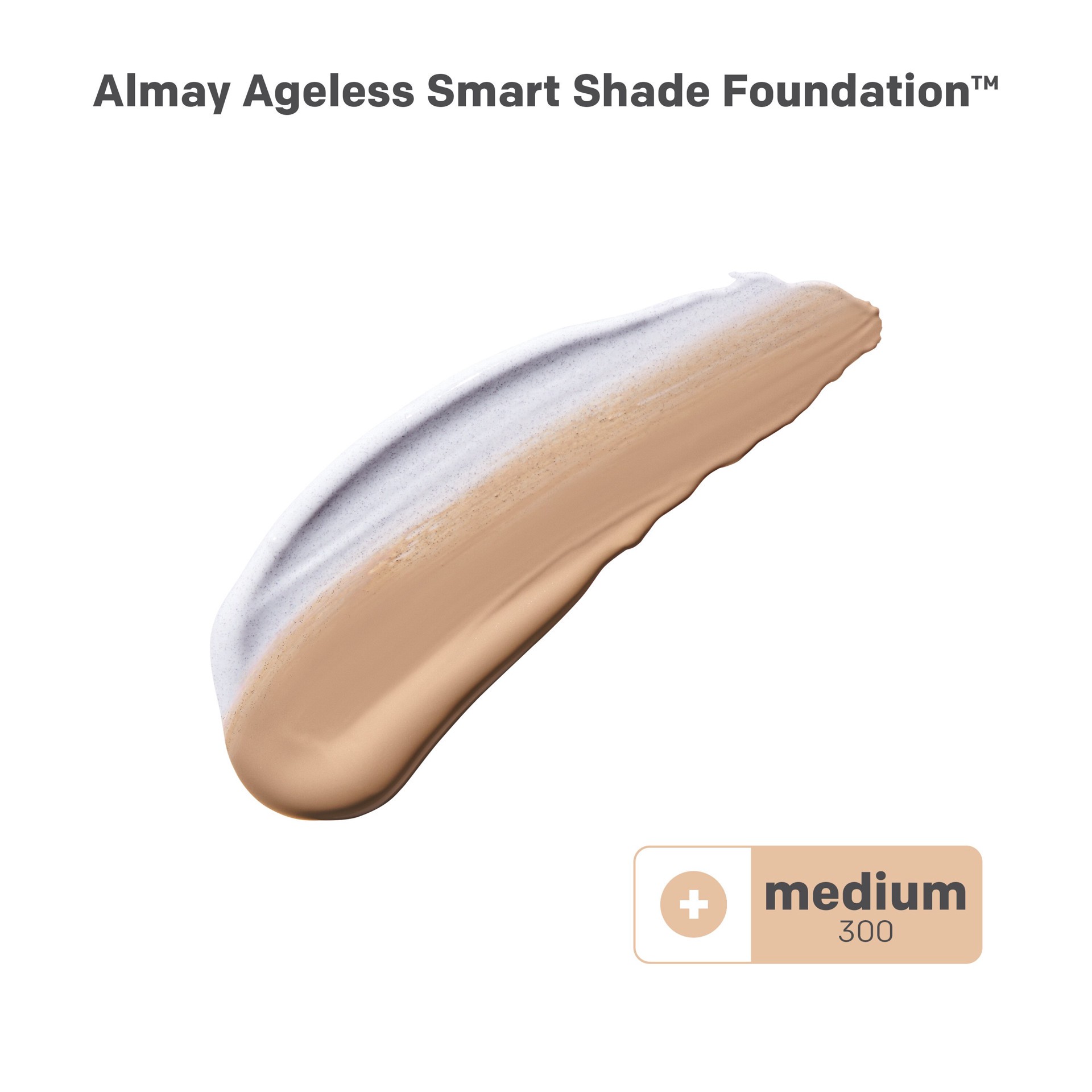 slide 3 of 8, Almay Ageless Medium 300 Smart Shade Foundation 1 fl oz, 1 fl oz