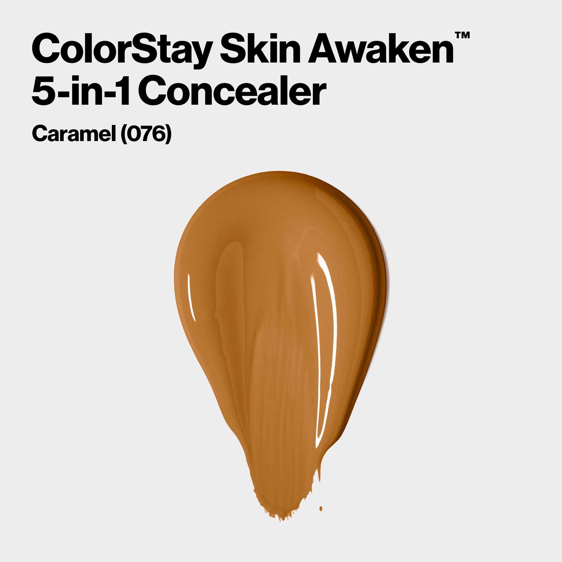 slide 6 of 7, Revlon ColorStay Skin Awaken 5-in-1 Concealer - 076 Caramel - 0.27 fl oz, 076 caramel, 0.27 fl oz