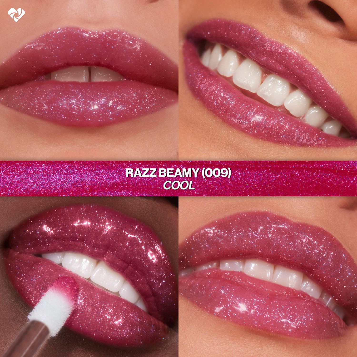 slide 12 of 12, Revlon Super Lustrous Glimmer Gloss, Razz Beamy, 1 ct