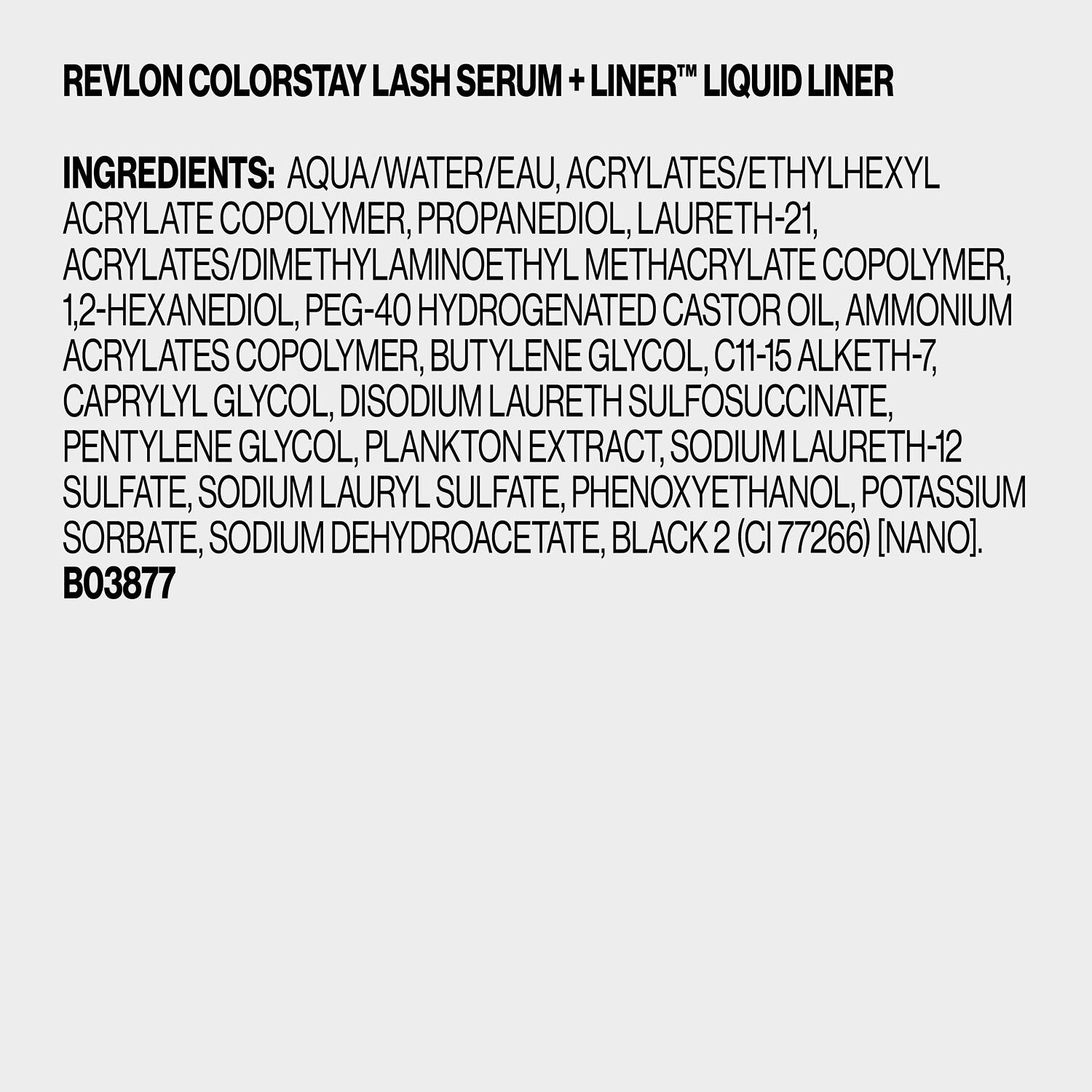 slide 7 of 12, Revlon Colorstay Lash Serum + Linerâ¢ Liquid Liner, Blkst Blk, 1 ct