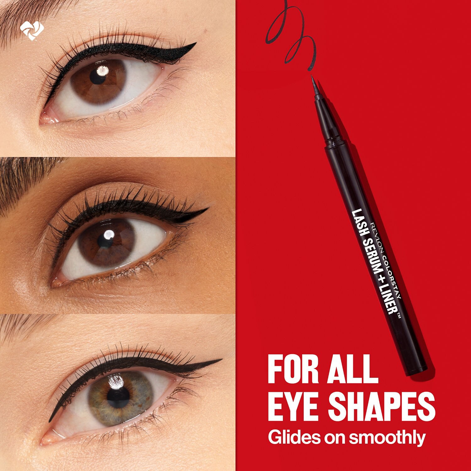 slide 2 of 12, Revlon Colorstay Lash Serum + Linerâ¢ Liquid Liner, Blkst Blk, 1 ct