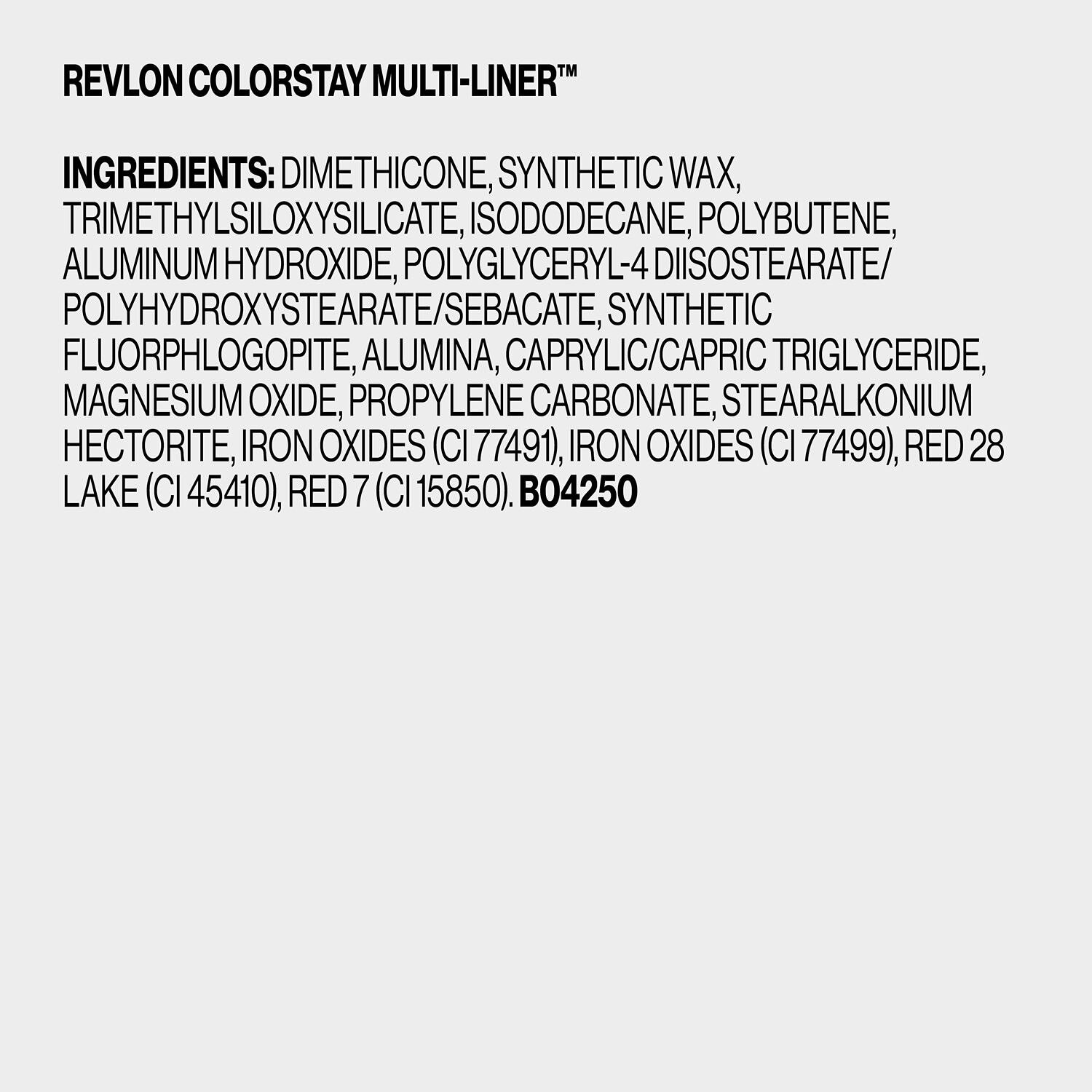 slide 5 of 10, Revlon ColorStay 010 Mischief Maker Multi-Liner 0.03 oz, 1 ct