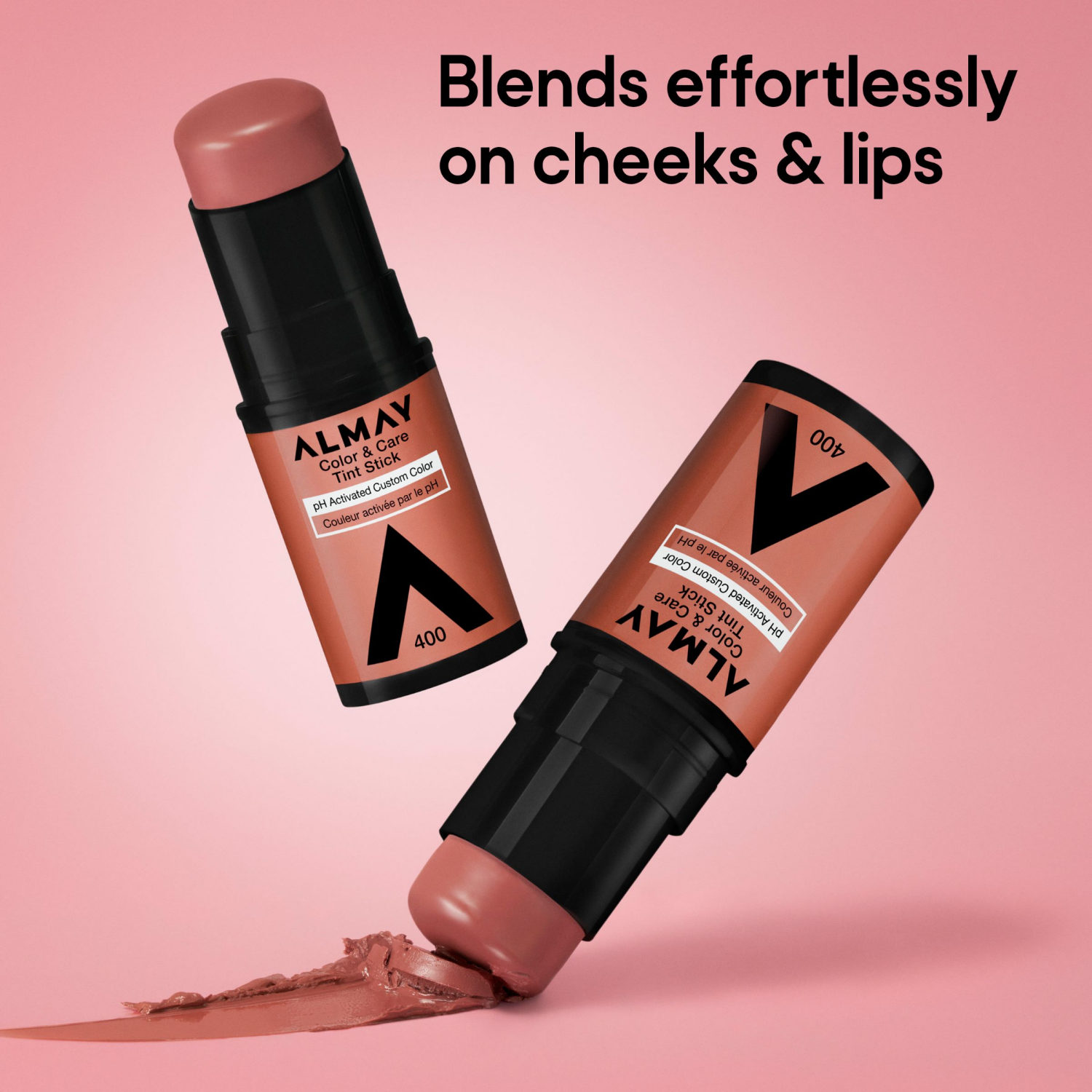 slide 3 of 5, Almay Color & Care Tint Stick, Coral Flush, 0.25 oz, 0.25 oz