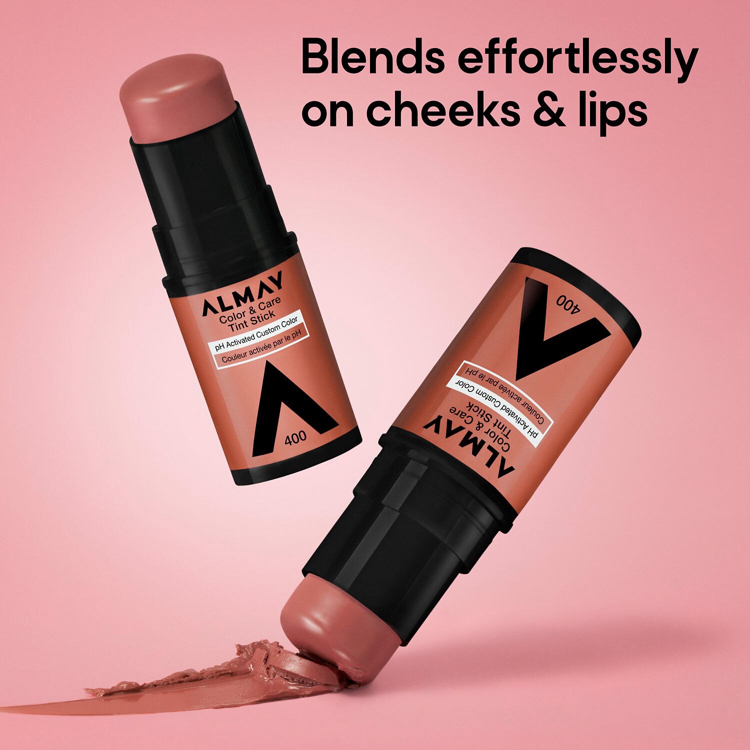 slide 7 of 8, Almay Color & Care 200 Coral Flush Tint Stick 0.25 oz, 0.25 oz