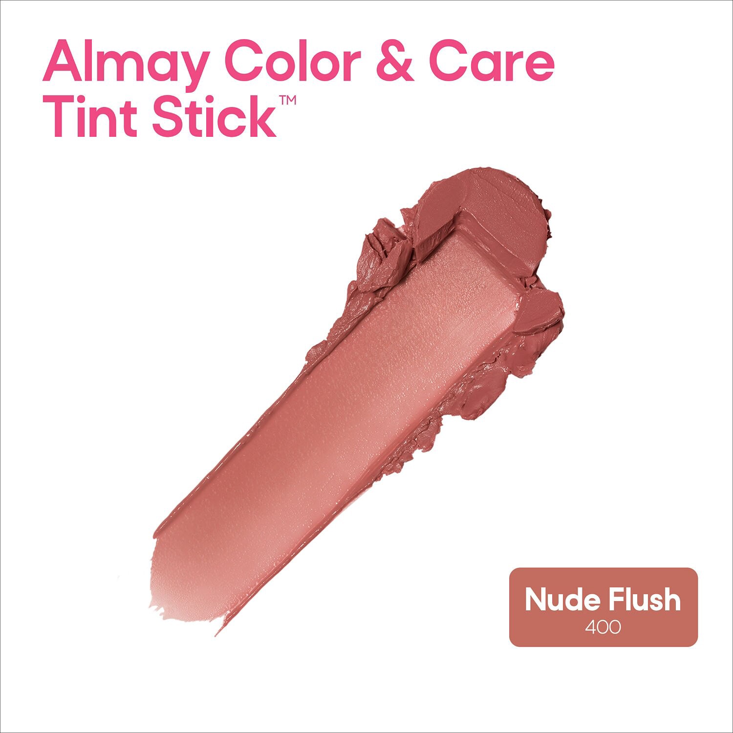slide 5 of 8, Almay Color & Care 400 Nude Flush Tint Stick 0.25 oz, 0.25 oz